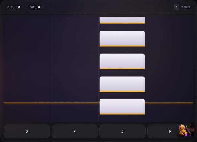 Melody Tiles gameplay